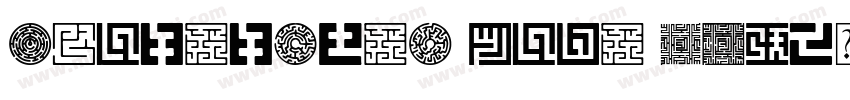 Scalelines Maze BRK字体转换
